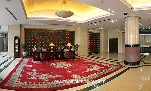 Lobby of China People's Palace Hotel Beijing 