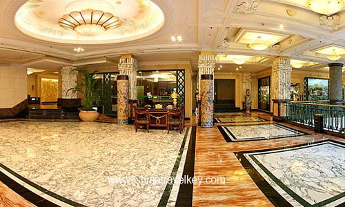 Lobby of Fragrant Hill Golden Resources Commerce Hotel Beijing