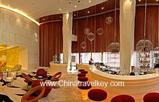 Bar of Hilton Hotel Beijing