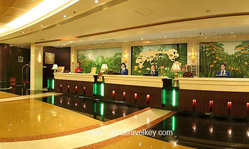 Lobby of Xixi Youyi Hotel Beijing