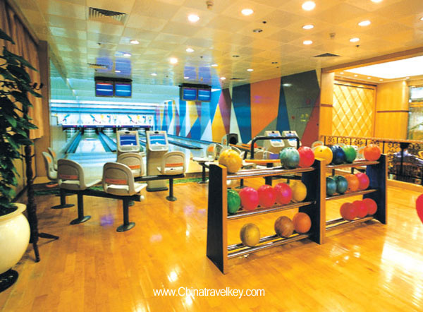 Gymnasium of Lakeside Hotel Fuzhou