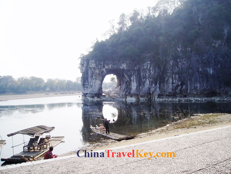 photo of guilin elephant trunk hill