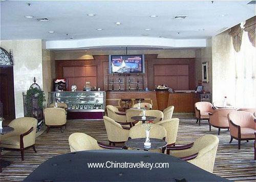 Lobby of Holiday Inn Harbin Hotel
