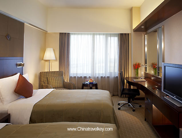 Guestroom of Shangri-La Hotel Harbin 