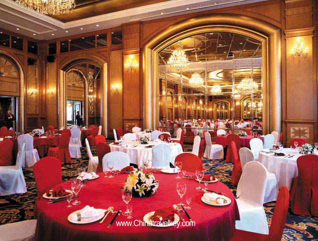 Restaurant of Shangri-La Hotel Harbin 