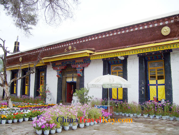 photo of lhasa norbulingka park