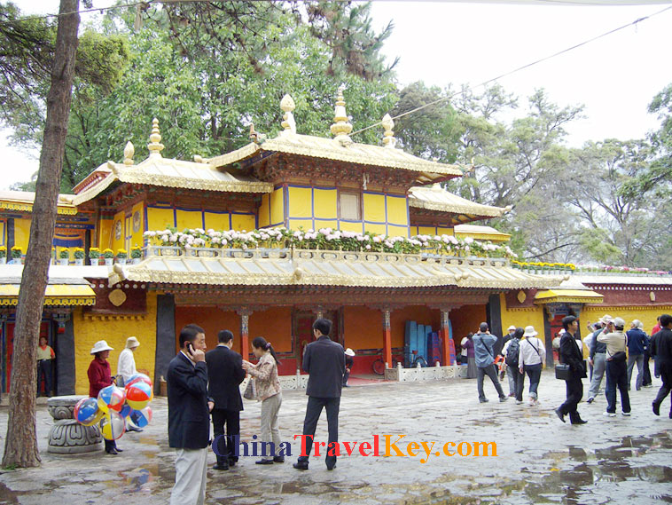 photo of lhasa norbulingka park