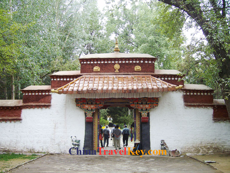 photo of lhasa norbulingka park