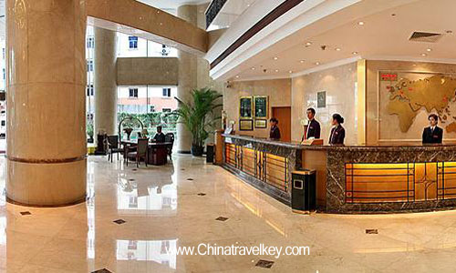 Lobby of Ramada Hotel Nanjing