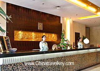Lobby of Shanshui Grand Hotel Nanjing