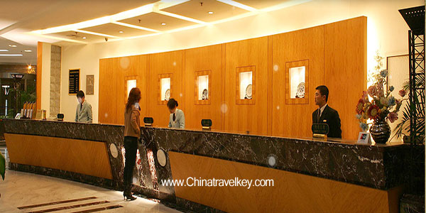 Lobby of Xinghu Hotel Nanjing