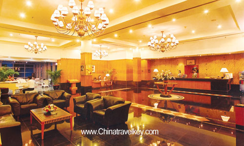 Lobby of Eastern Light International Hotel Qingdao