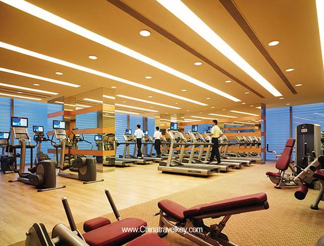 Gymnasium of Shangri-La Hotel Qingdao
