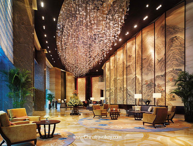 Lobby of Shangri-La Hotel Qingdao