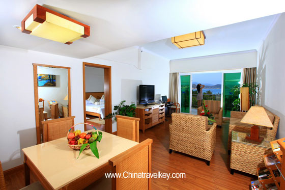 Guestroom of Landscape Beach Hotel Sanya