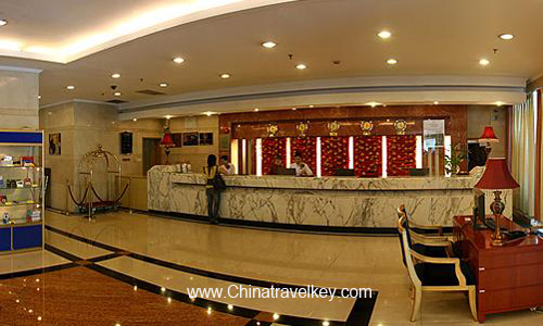 Lobby of Shi Hua Hotel Shenzhen