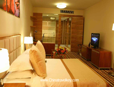 Guestroom of Xi Mei Business Hotel Shijiazhuang