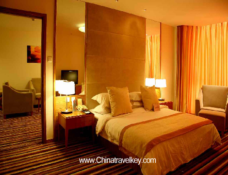 Guestroom of Xi Mei Business Hotel Shijiazhuang