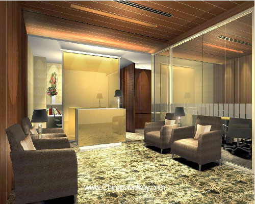 Business Center of Crystal Palace Hotel Tianjin