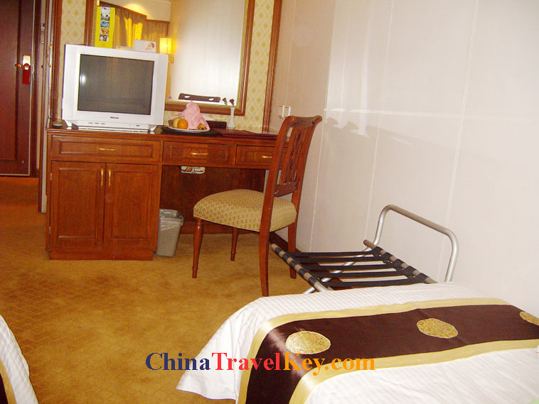 photo oriental king ship inside