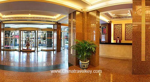 Lobby of Chong Wen Men Hotel Beijing