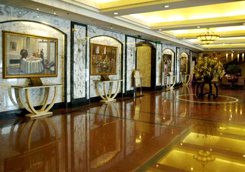 Lobby of Dongfang Hotel Beijing