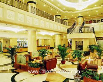 Lobby of Foreign Experts Building Beijing