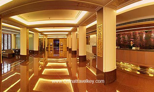 Lobby of Friendship Hotel Beijing