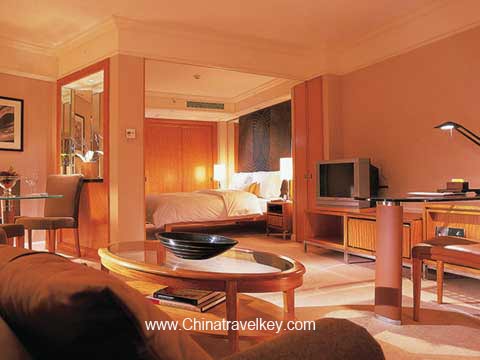 Guestroom of Grand Hyatt Hotel Beijing