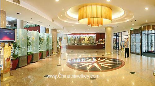 Lobby of Hepingli Hotel Beijing