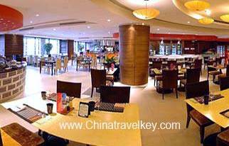 Restaurant of Hilton Hotel Beijing