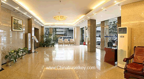 Lobby of Hua Tong Xin Hotel Beijing