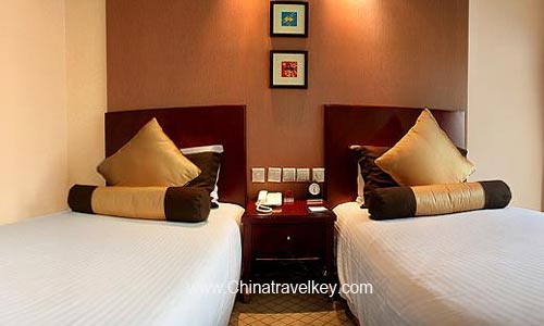 Guestroom of Landmark Tower Hotel Beijing