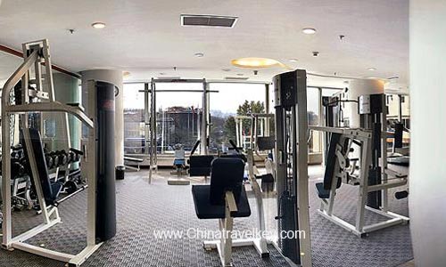 Gymnasium of Landmark Tower Hotel Beijing