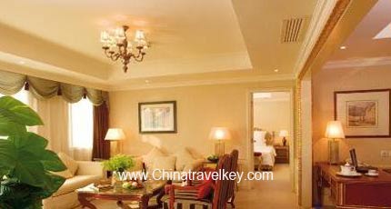 Guestroom of Marriott Hotel West Beijing