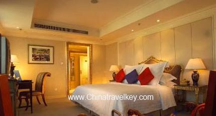 Guestroom of Marriott Hotel West Beijing
