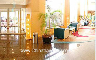 lobby of Radisson Hotel Beijing