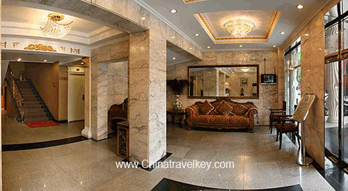 Lobby of Saint Angel Hotel Beijing