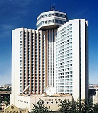 Exterior View of Xiyuan Hotel Beijing
