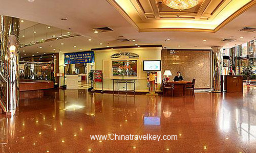 Lobby of Yanshan Hotel Beijing 