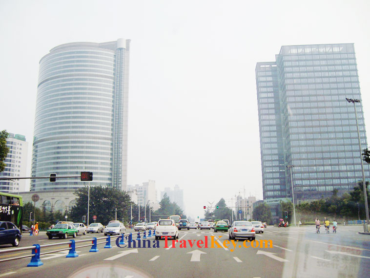 photo of chengdu street