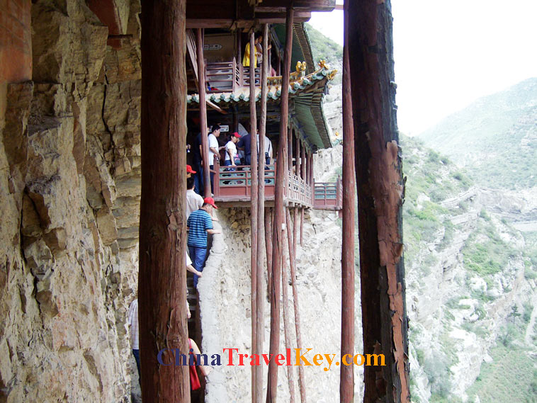 photo of datong hanging temple