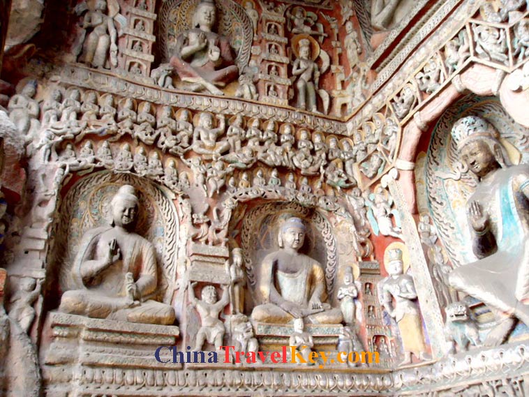 photo of datong yungang grotto