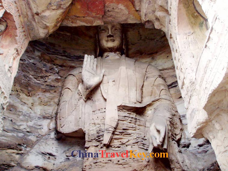 photo of datong yungang grotto