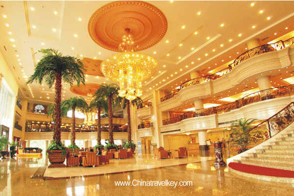 Lobby of Crown Prince Hotel Dongguan