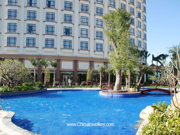 Pool of Hotel Good View Sangem Dongguan 