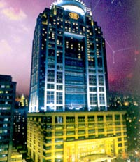 Exterior View of Asia International Hotel Guangzhou