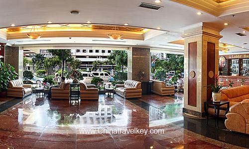 Lobby of New Pearl River Hotel Guangzhou