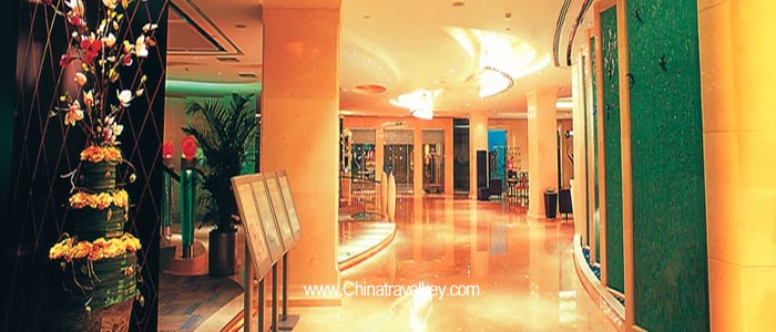 Lobby of Huachen International Hotel Hangzhou