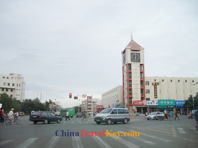 photo of jiayuguan bus station